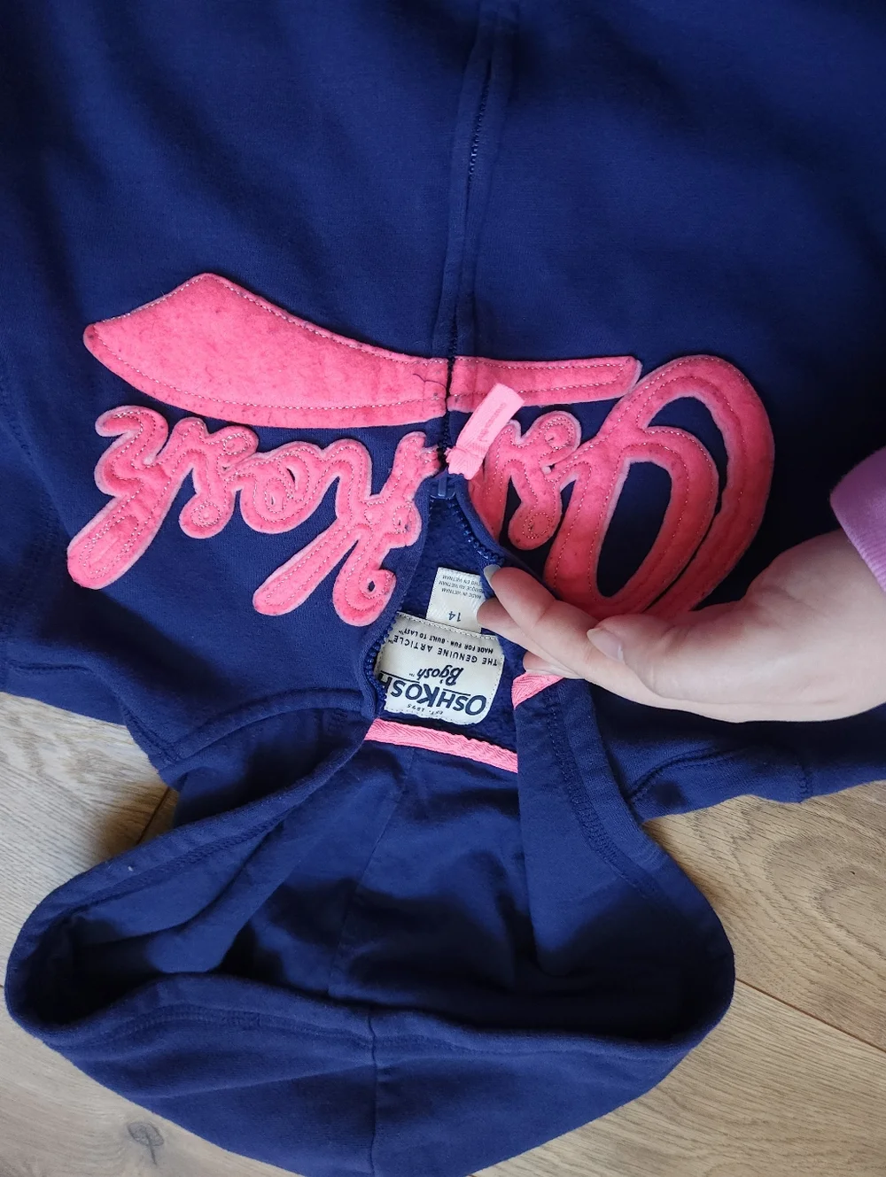 Size 14 Girls Oshkosh Hoodie Jacket